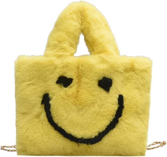 Amazon Co Jp トートバッグ レディース かわいい ファーバッグ ショルダーバッグ スマイル 肩掛けバック 大容量 ふわふわ もこもこ 可愛い かばん 通勤通学 プレゼント 人気 ハンドバッグ 旅行 学生 ファッション 軽量 イエロー ファッション Amazon Co Jp トートバッグ レディース かわいい ファーバッグ ショルダーバッグ スマイル 肩掛けバック 大容量 ふわふわ もこもこ 可愛い かばん 通勤通学 プレゼント 人気 ハンドバッグ 旅行 学生 ファッション 軽量 イエロー ファッション