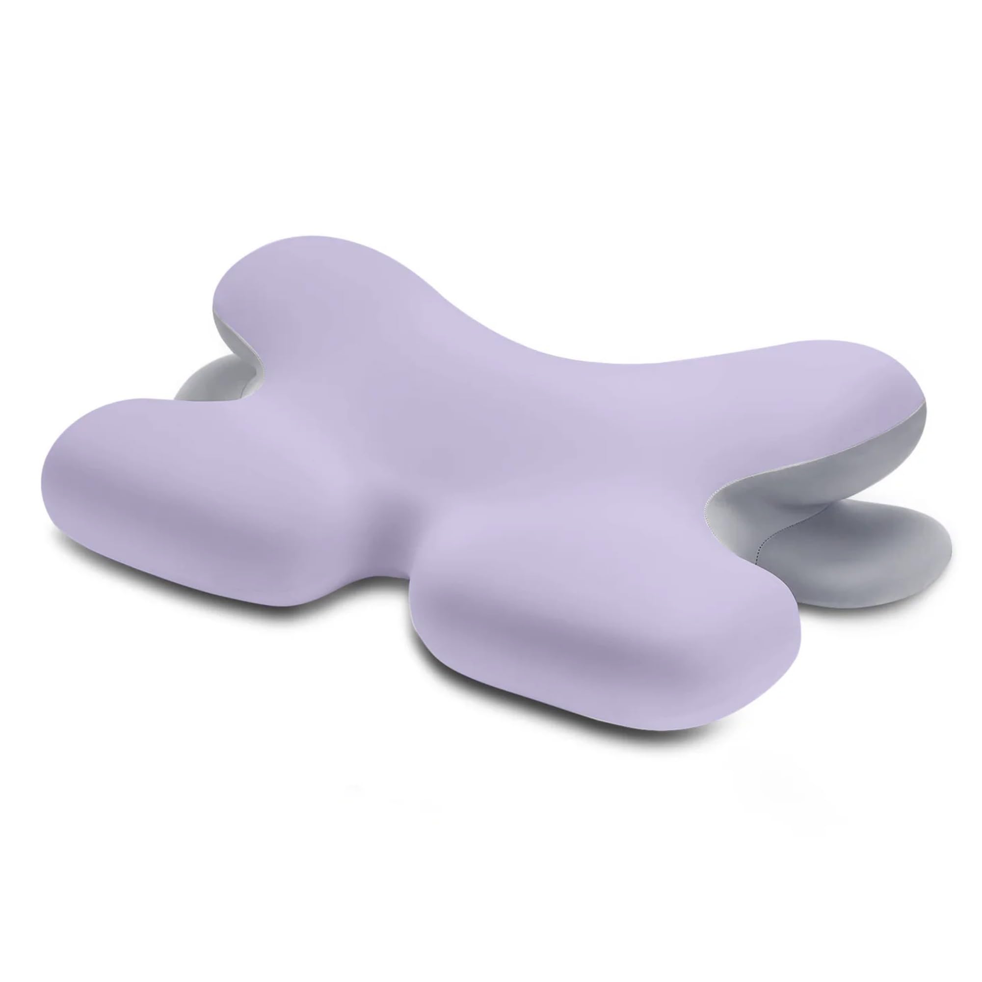 Ergonomist Purple Cervical Pillow - Memory Foam Neck Support Pillow For Neck And Shoulder Pain Relief | Orthopedic Side Sleeper Pillow | Memory Foam Pillow For Better Sleep & Cervical Support