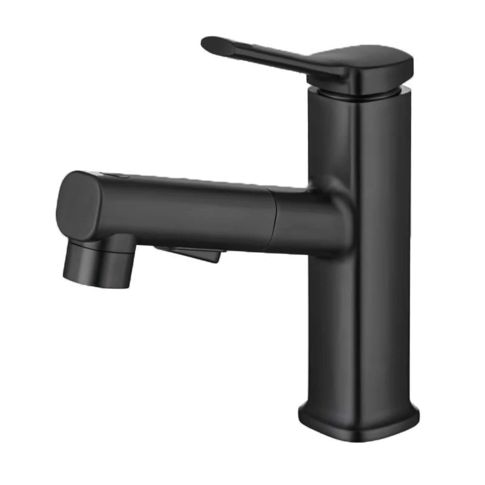 Robinet rétractable pour salle de bain à trois modes de jet et eau chaude froide