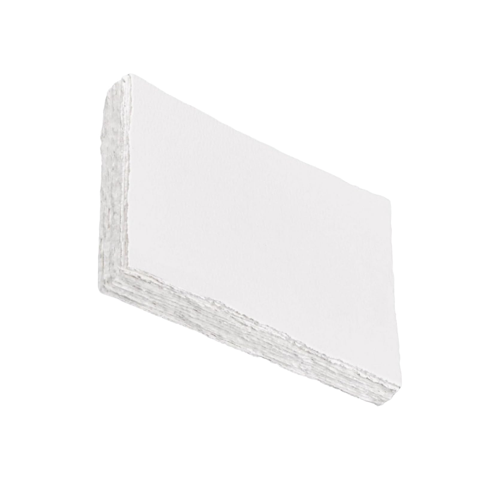 Paper Sheets Cotton Deckle Edges for Watercolor Art and Card Making Cotton Pulp Paper