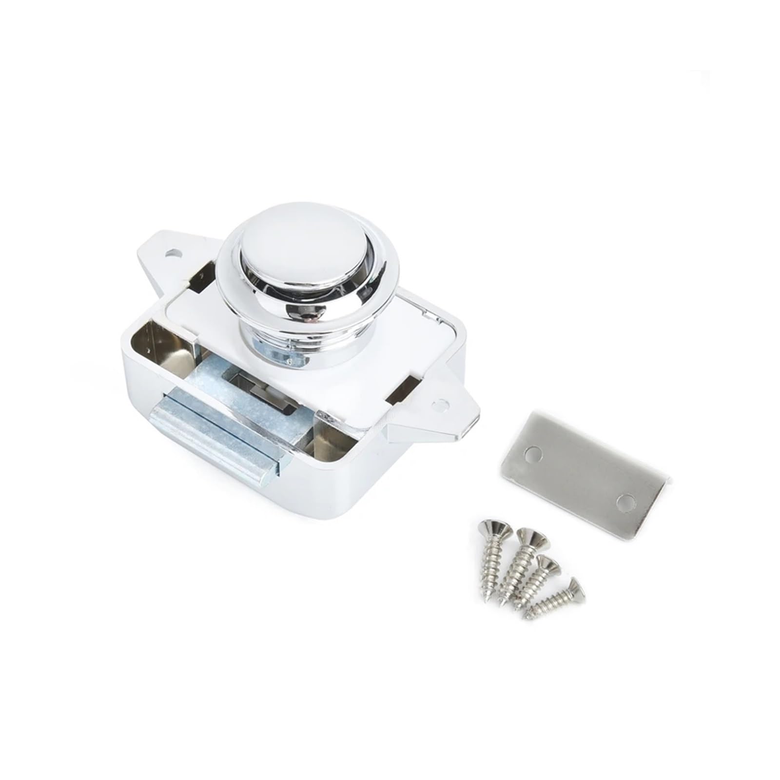 Cupboard Locks， Camper Car Push Locks Furniture Cabinet Door Lock Hardware Child Safety Drawer