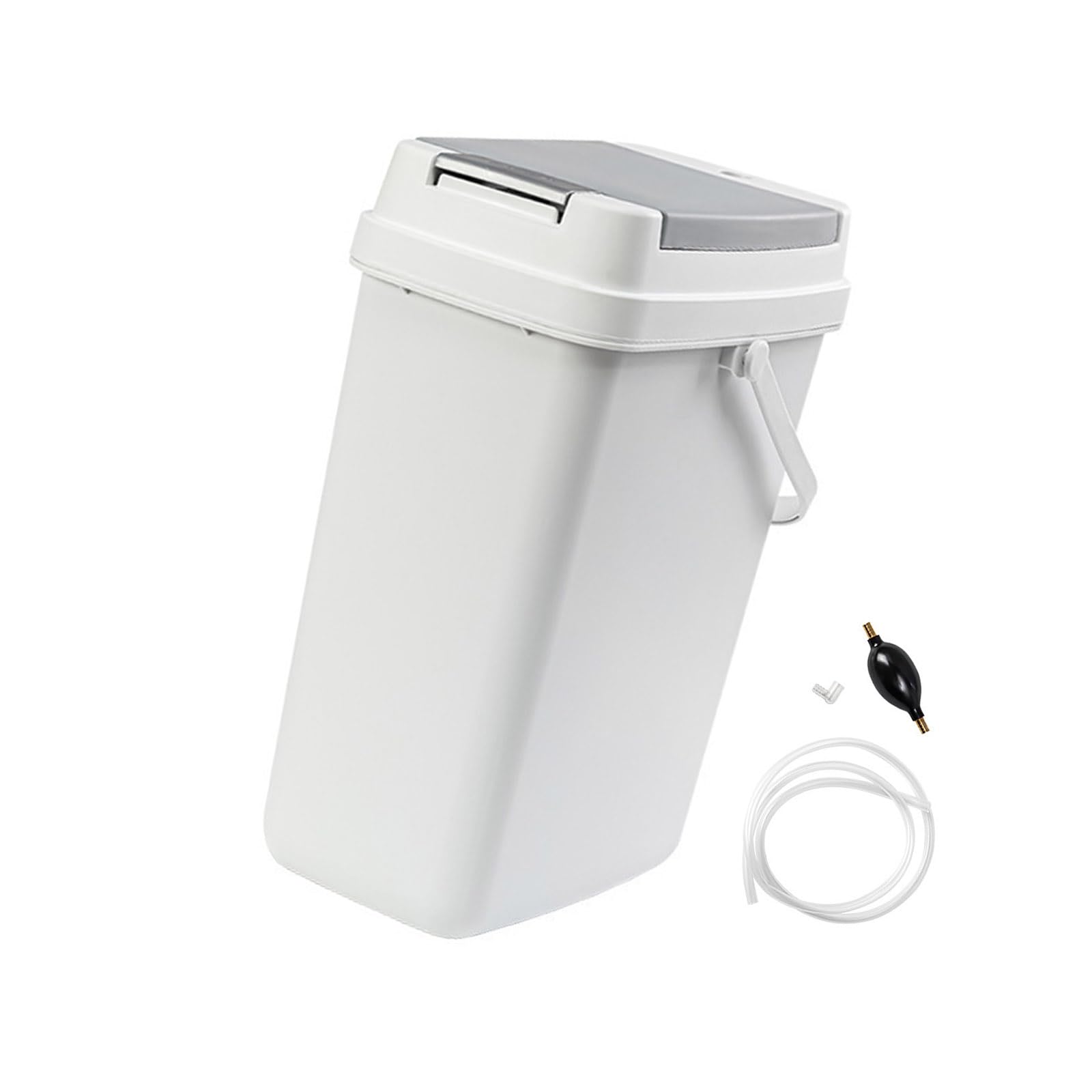 Kalttoy 10L Wet And Dry Separation Tea Residues Trash Can Easy Clean Waste Bin For Kitchen Home Use Large Capacity Dry Wet Bin