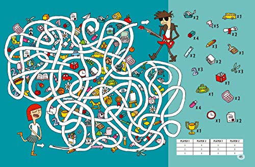 Image of 1001 Fun Things to Find: The Ultimate Seek-and-Find Activity Book: Time Yourself, Challenge Your Friends, Train Your Brain (Happy Fox Books) 25 Hidden Object Puzzles for Kids Age 6-10