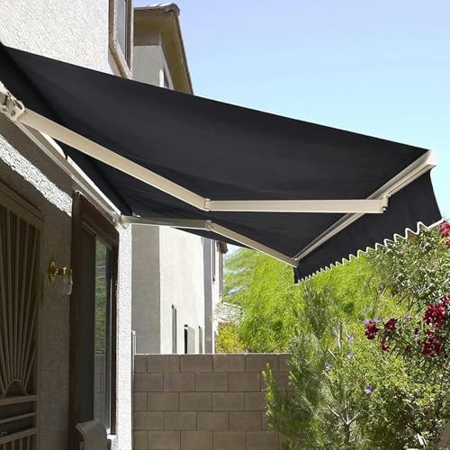 Vela de sombra y lona de repuesto de toldo terraza para cenas al aire libre 4