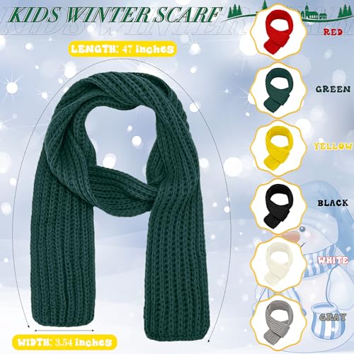 Toulite 72 Pcs Kids Hat Scarf Glove Bulk Winter Set, Warm Multiple Color Toddler Snow Knit Set for Homeless Gift4