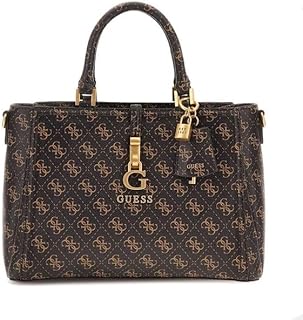 G James Handbag, 4G Logo Pattern, Brown/Gold, GB194
