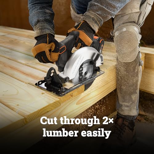 WORX 20V 6-1/2-Inch Cordless Circular Saw