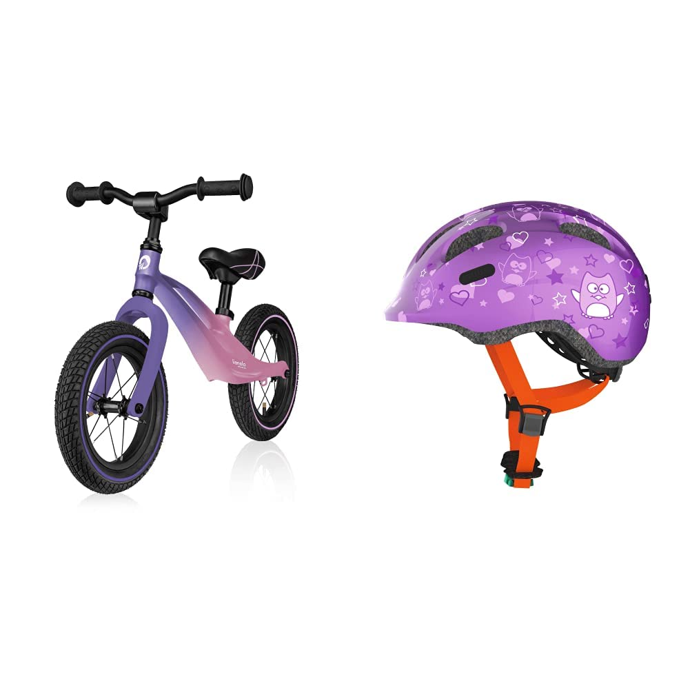 fahrradhelm mädchen lila Lionelo Bart Laufrad ab 2 Jahre bis zu 30 kg & ABUS Kinderhelm Smiley 2.0 - Robuster für und Jungs Damenfahrrad Rixe 8 Gang collection-sub:cube-kathmandu Wählen Sie aus den folgenden Rahmengrößen:S