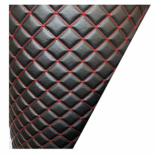 Kit reparation cuir noir 1,6x4m : rouleau simili cuir pour rénover meubles et chaises