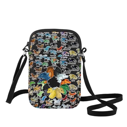 Sac à bandoulière Wings Fire Darkstalker sacoche motif dragon merch