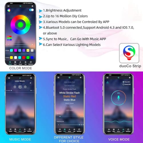 YUGUANG 4Pcs APP Control Kit