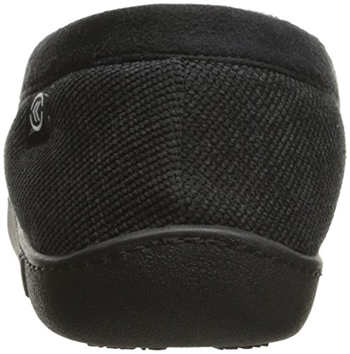 Isotoner Men's Slipper, Diamond Corduroy Moccasin With Memory Foam And Skid Resistance For Indoor/Outdoor Comfort #TOP2