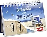 Countdown zum Ruhestand: Noch 99 Tage arbeiten (Geschenke für Kolleg*innen und rund um das Büro)