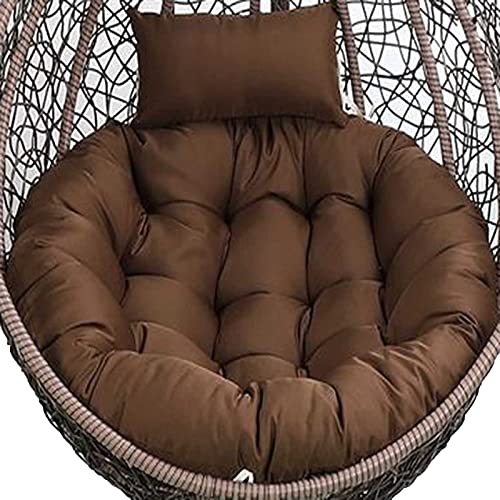 Skun Household Cushion, Waterproof Papasan Chair Cushion Outdoor Round Hanging Eggs Ig Chair Cushion Han Mock Chair Cushion Cover / Indoor Courtyard Garden / Thicken Seat Pad