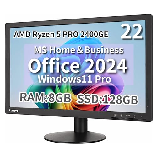 �y�����ςݕi�z��̌^PC ThinkCentre m715q 22�^ AMDRyzen5PRO2400GE Office2024 8GB 128GB | SSD���� ThinkCentre�yMS Office 2024 Home&Business�z Win