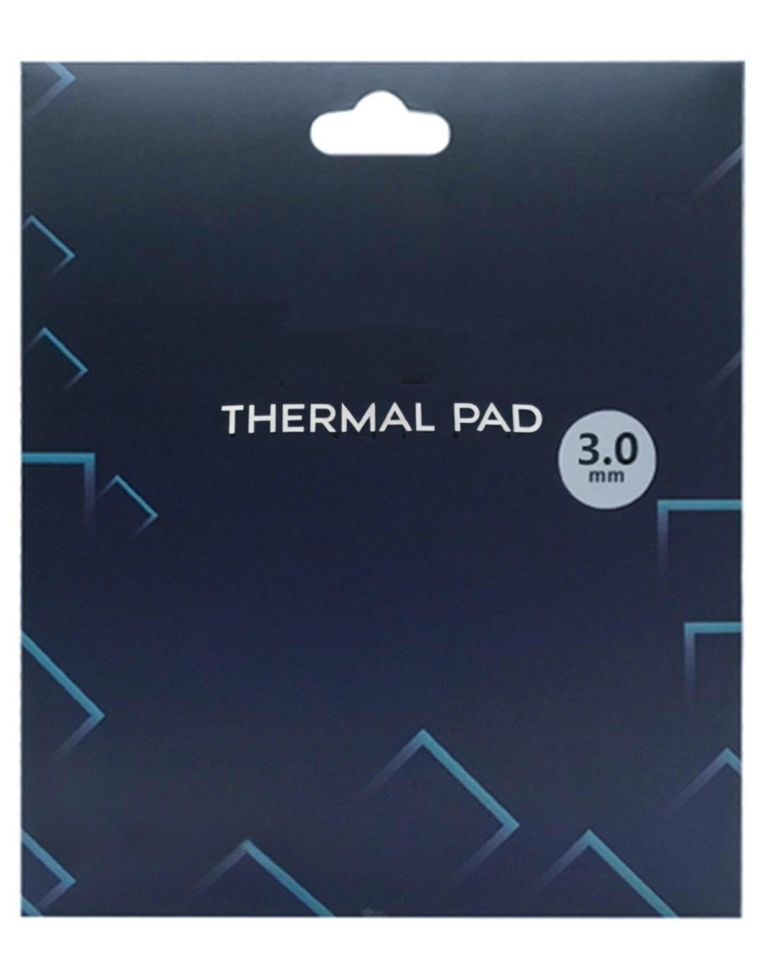 Thermalright Thermal Pad 12.8 W/mK, 120x120x3mm, Non Conductive Heat Resistance High Temperature Resistance, Silicone Thermal Pads for Laptop Heatsink/GPU/CPU/LED Cooler (3mm)
