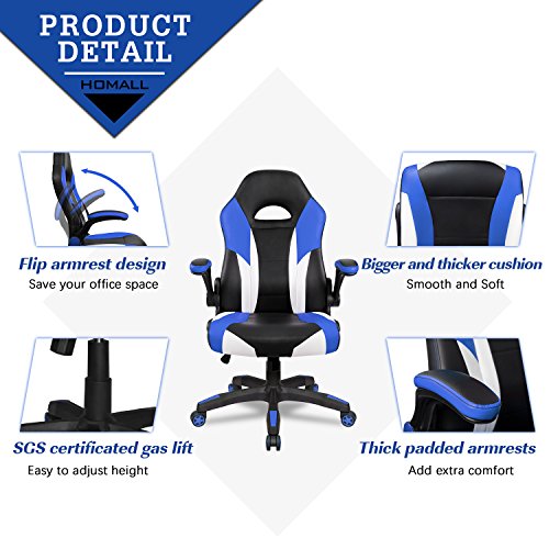 Snapklik Com Homall Gaming Chair Office Computer Chair Racing Desk 51FOdbDKJyL 