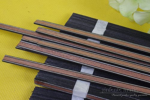 25pcs guitar Strip LUTHIER Purfling Binding MARQUETRY Inlay New Guitar parts 640x6x1.2mm #75