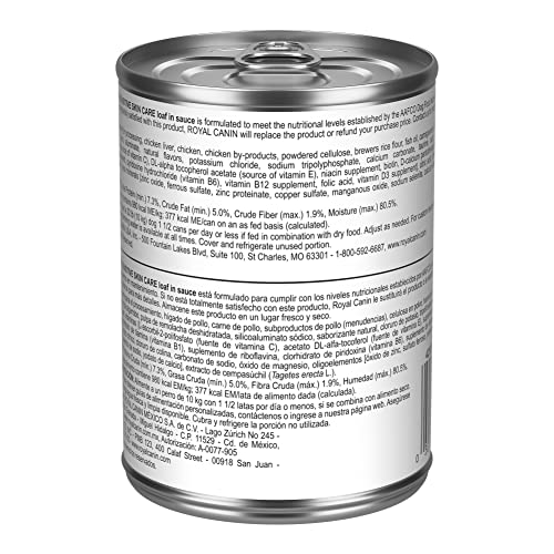 Royal Canin Sensitive Skin Care Loaf in Sauce Wet Dog Food, 13.5 oz can (12-Count) Royal Canin Sensitive Skin Care Loaf in Sauce Wet Dog Food, 13.5 oz can (12-Count)