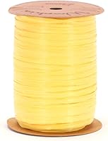 Vista 29 de Berwick Offray - Cinta de rafia mate de 1/4 pulgadas de ancho, marrón chocolate, 100 yardas