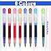 40 Pack Disposable Fountain Pens, Colored Ink Disposable Fountain Pen Set for Writing, Fine Point Stainless Steel Nib Smooth Writing for Journaling Drafting Sketching Gifts Office School Supplies