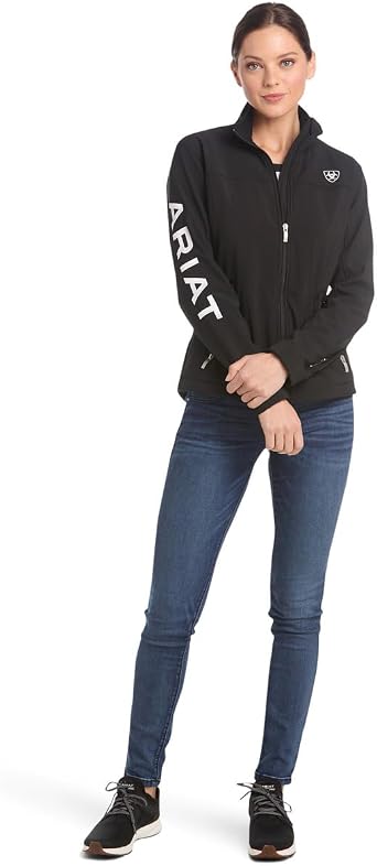 Ariat Women's New Team Softshell Jacket Wind and Water Resistant Jacket