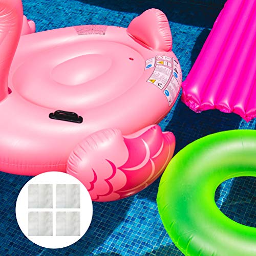 ABOOFAN 10 peças de fita adesiva de reparo de piscina inflável remendo de fita de reparo de cama de