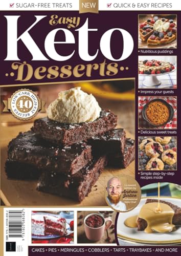 Easy Keto Desserts: With Simple Step-By-Step Recipes Inside
