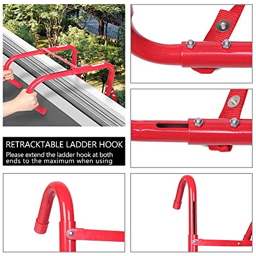 Luisladders Fire Escape Ladder 2 Story With Anti-Skid Rungs Portable Emergency Escape Ladder thumb #2