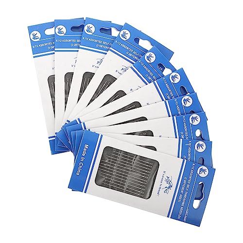 BELLIFFY DIY Needle Set 120pcs Hand Sewing Needles Professional Blind Needles for Quilting and Darning Embroidery Needles