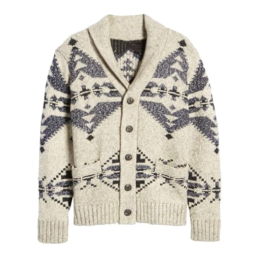 Men Shawl Collar Cardigan Sweaters Button Open Front Knitwear Ribbed Knitted Cardigan Jackets Casual Slim Outwear2