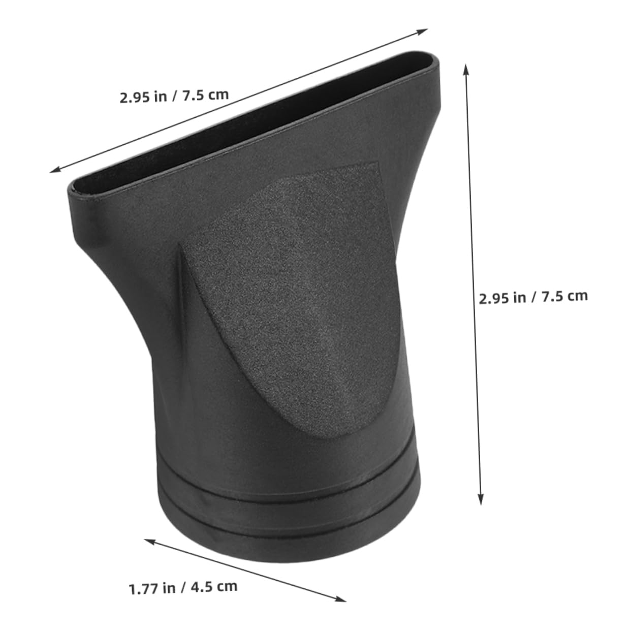 SHERCHPRY 4pcs Hair Dryer Narrow Nozzle Attachment Compatible with Hair Dryers Easy to Install for Fast Drying and Styling Durable and