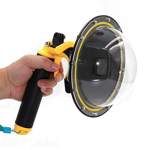 Dome Telesin 6 Polegadas Para GoPro Hero 5 Black e Hero 6 Black Com Bastão Flutuante e Gatilho Disparador