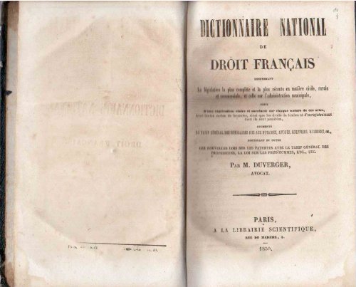 Dictionnaire national de droit français Dictionnaire national de droit français