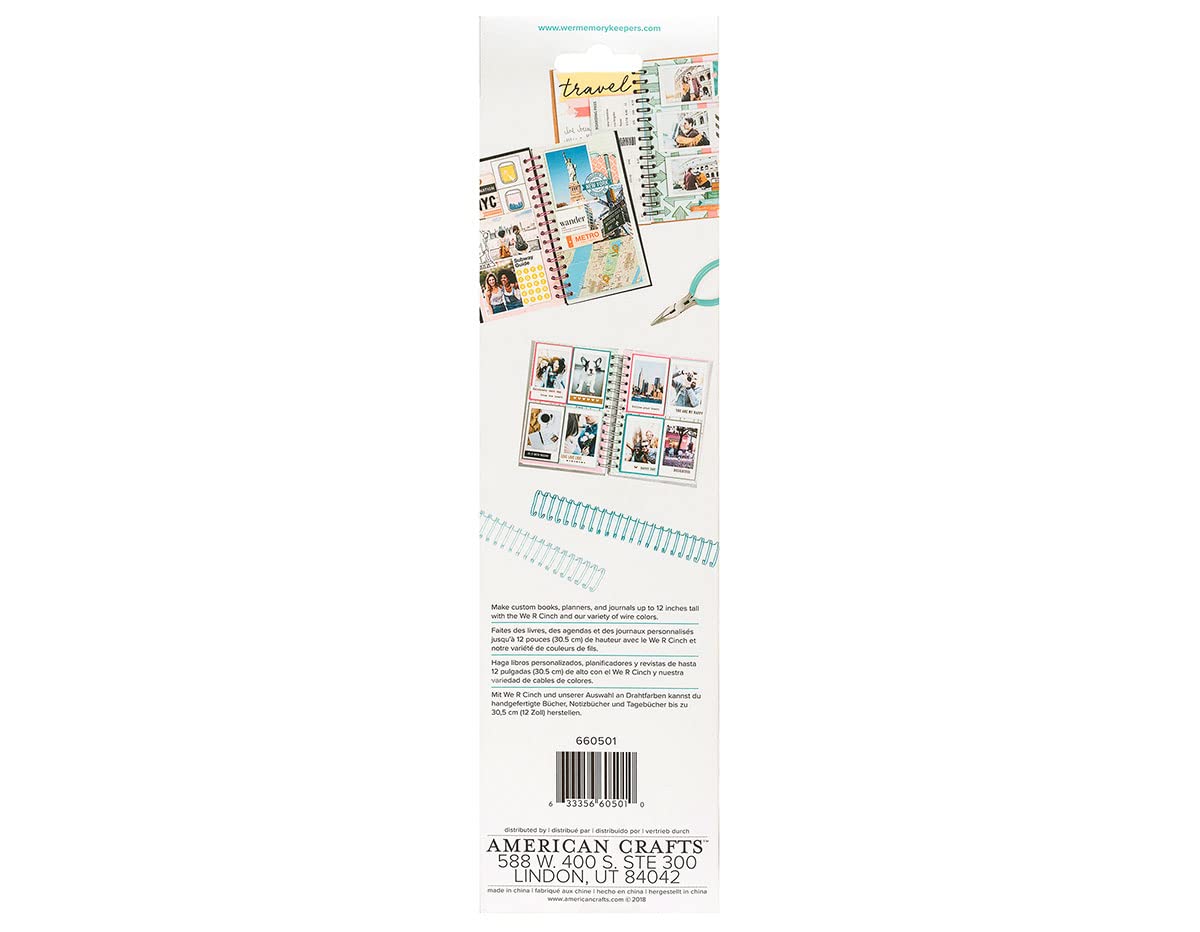 We R Memory Keepers American Crafts/WE R Memory Cinch Wires 1' Blues - Image 3