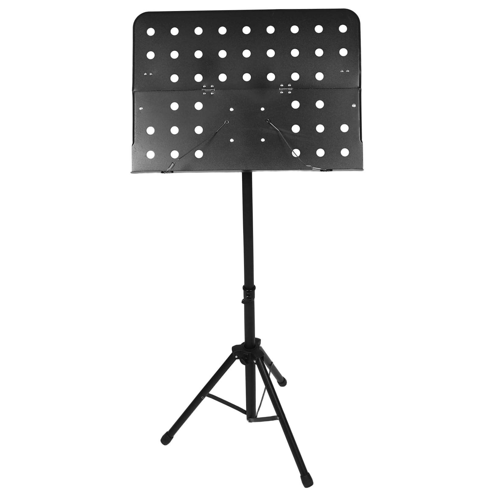 Atril para Partituras Plegable Portátil Negro con Altura Ajustable | Plástico E Hierro, para Piano E Instrumentos, Uso en Viajes y Práctica, Imagen Profesional