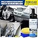 CYTITZHN Multipurpose Car Interior Foam Cleaner for Seats, Carpets & Dashboard – Deep Cleaning Formula for Fabric, Leather, Plastic Surfaces | Car Detailing Kit & Upholstery Cleaner (5.1Oz/150ML)
