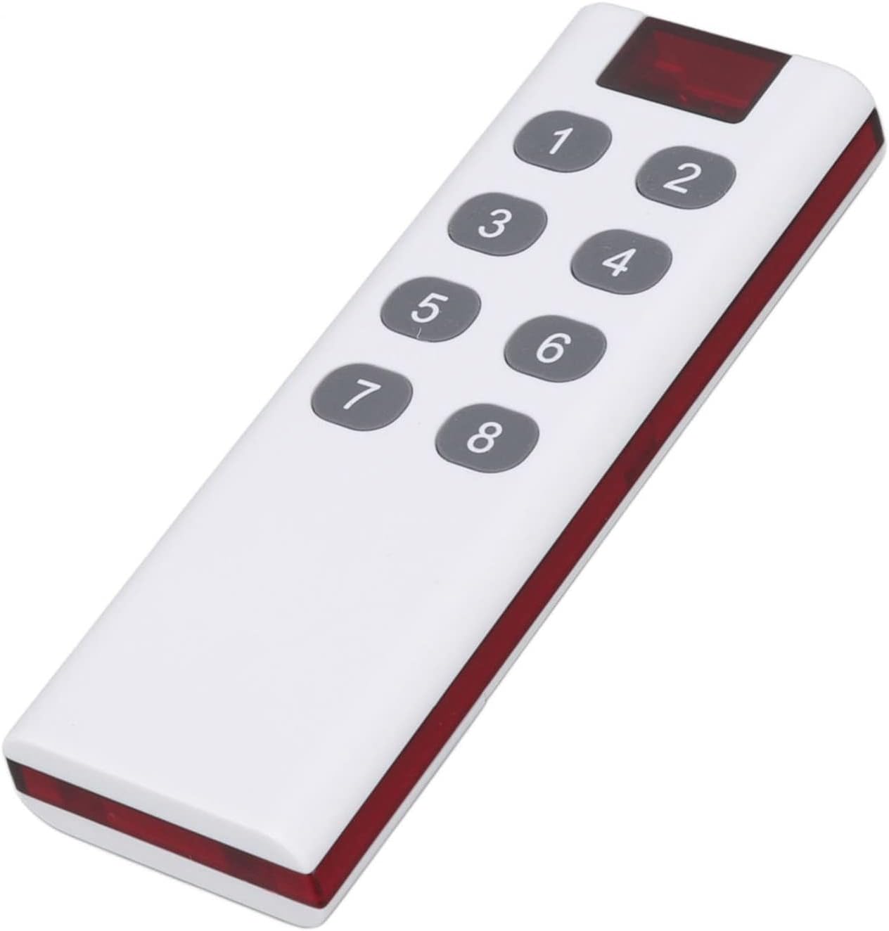 1000m Universal Wireless Learning Code Digital Remote Controller Transmitter, Remote Control for Garage Doors, LED Lights with PE Material, ASK Modulation Mode (8 Keys)