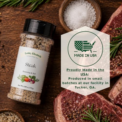 Image of Lesley Elizabeth Steak Seasoning & Rub, 6.8 Ounces