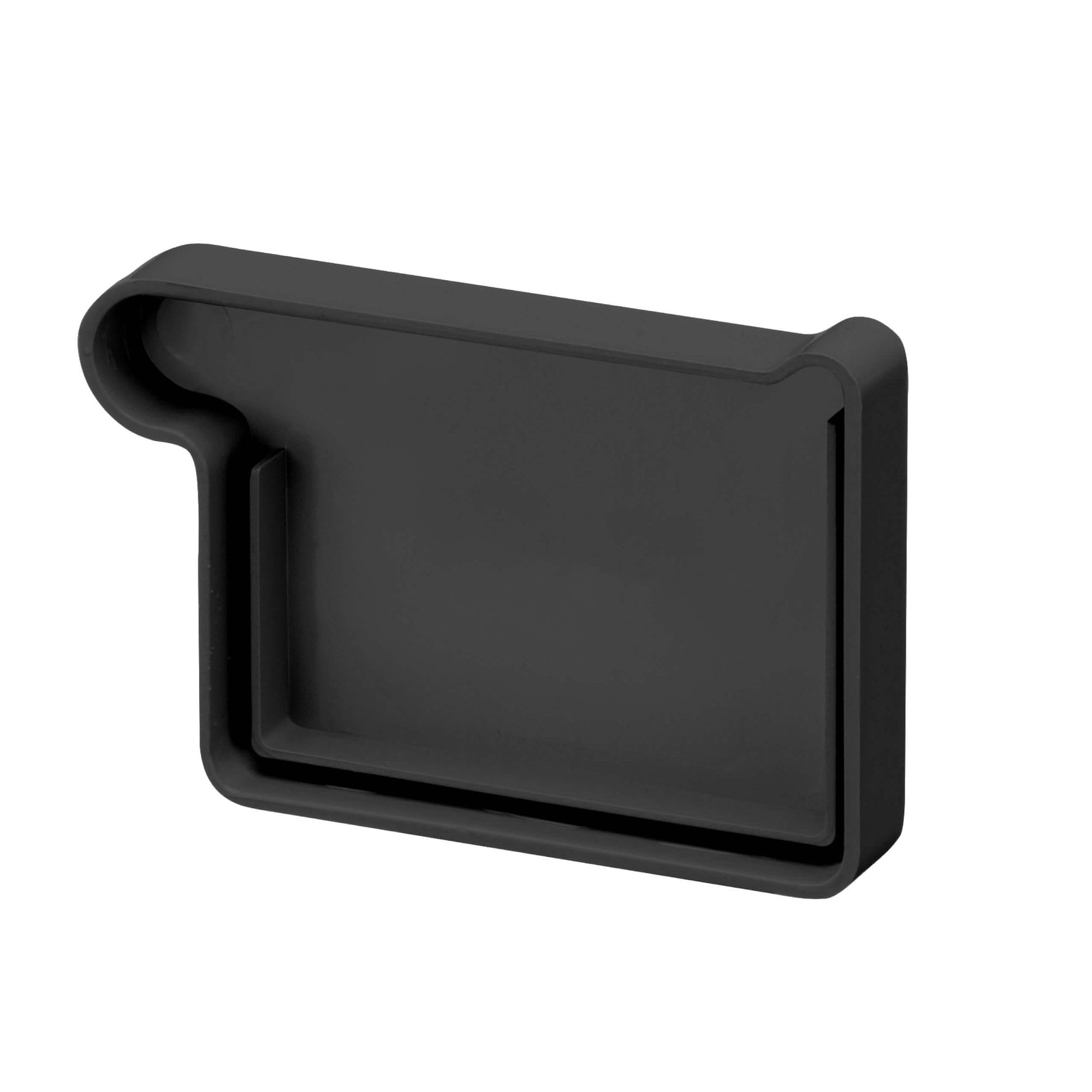 INEFA Gutter end piece Box Gutter PVC NW 68 Left Anthracite Gutter Accessories, Simple Plug-in Installation, Made in Germany
