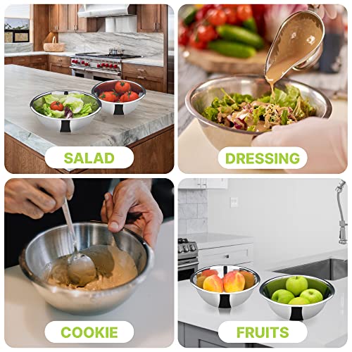 Truecraftware – 1 Heavy Duty Stainless Steel Mixing Bowl - 13 Quarts #TOP2