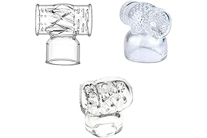 3 Pcs Hitachi Magic Wand Attachments for Massage Cap - Inner Diameter (2 in.)