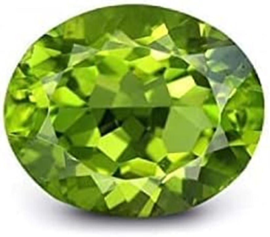 Péridot naturel 5 carats qualité A+, sublimez vos tenues de soirée