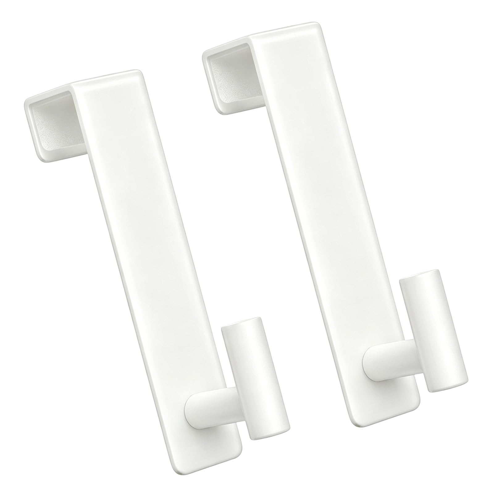 Msioytog 2Pcs Bathroom Hook for Towels and Robes Instants Installation Rustproof Stainless Steel Modern Design Denial Drill Shower Fasteners