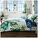 Produktbild Gaveno cavalia Luxus Tropical Leaf Bettwäsche-Set mit Bettbezug und Kissen Fall King, grün