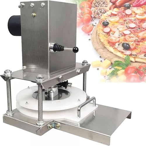 JJENXYYDS 8.6 Inch Commercial Electric Dough Sheeter, Pizza Dough Press for Pastry, Pizza Dough Roller Electric Rolling Pin,for Pies, Tortillas, Breads, Pizzerias, and Bakeries