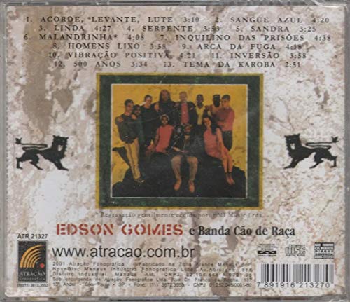 Edson Gomes - Cd Acorde Levante Lute - 2001
