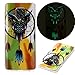 Miagon Luminoso Custodia per Xiaomi Redmi Note 9S,Luminosa Morbida in Silicone Ultra Sottile TPU Cover Bumper Backcover Protezione con Lampeggiante,Chimes Gufo