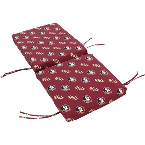 Image of College Covers Everything Comfy Florida State Seminoles 2 Piece Chair Cushion