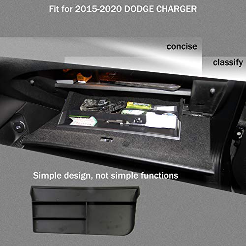 Organizador para guantera ABS resistente miniatura 3